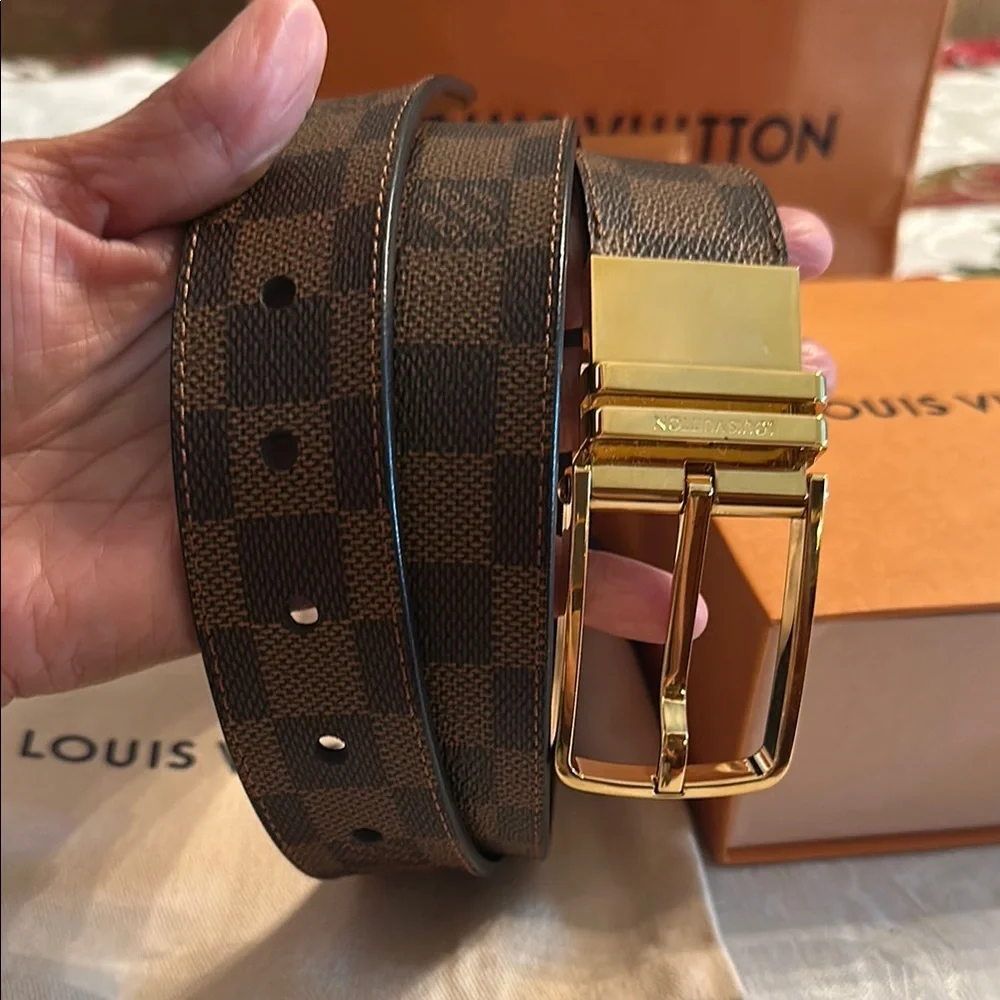 Louis Vuitton | Accessories | Louis Vuitton Brown And Gold